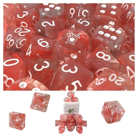 Role 4 Initiative Diffusion Fighters Resolve Special Reserve Dice, Set of 15 R4I50525-FC-S